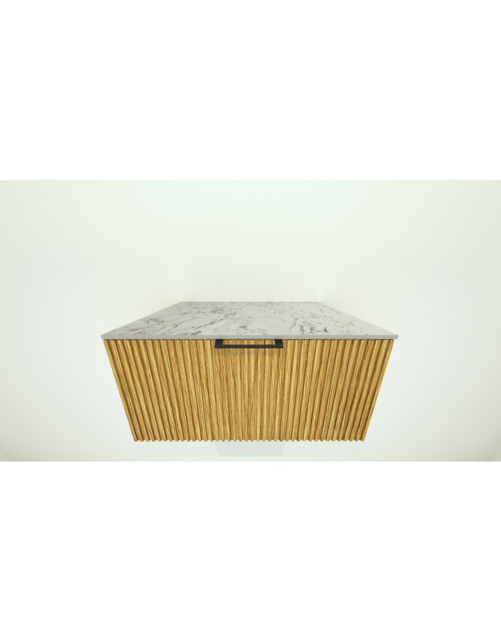Wooden Szafka wisząca z blatem