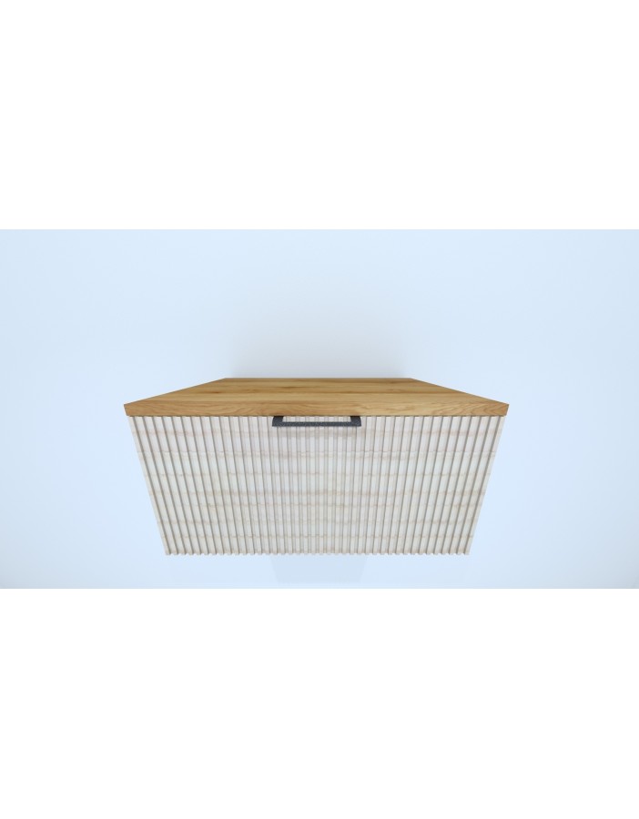 Wooden Szafka wisząca z blatem