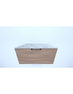 Wooden Szafka wisząca z blatem