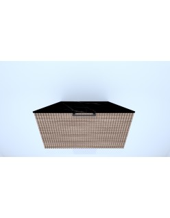 Wooden Szafka wisząca z blatem