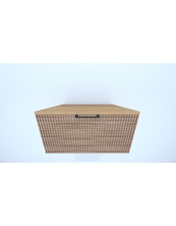 Wooden Szafka wisząca z blatem