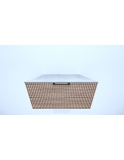 Wooden Szafka wisząca z blatem