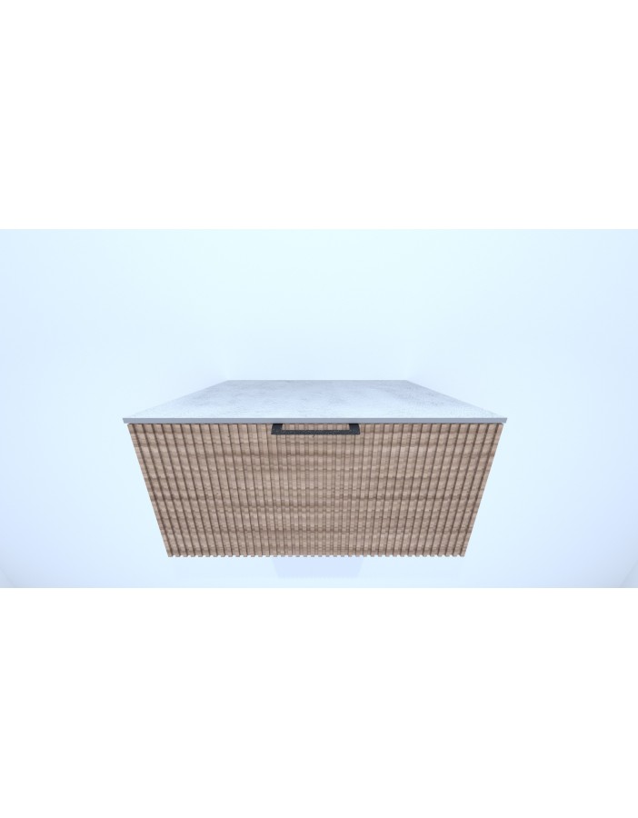 Wooden Szafka wisząca z blatem