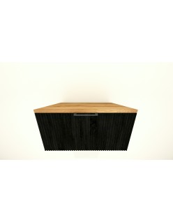 Wooden Szafka wisząca z blatem