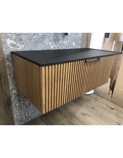 Wooden Szafka wisząca z blatem