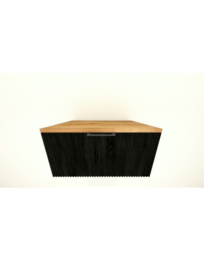 Wooden Szafka wisząca z blatem