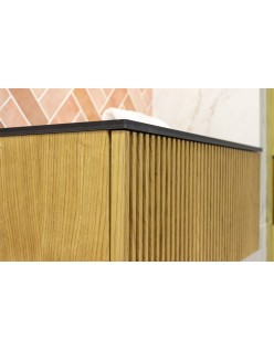 Wooden Szafka wisząca z blatem