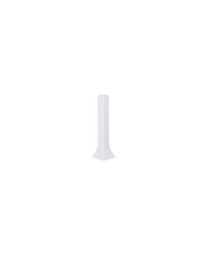 EVISO Listwa przypodłogowa aluminiowa, biała polerowana 60mm x 2500mm EVISO Listwa przypodłogowa aluminiowa, biała polerowana 60mm x 2500mm