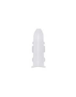 EVISO Listwa przypodłogowa aluminiowa, biała polerowana 60mm x 2500mm