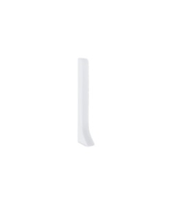 EVISO Listwa przypodłogowa aluminiowa, biała polerowana 60mm x 2500mm