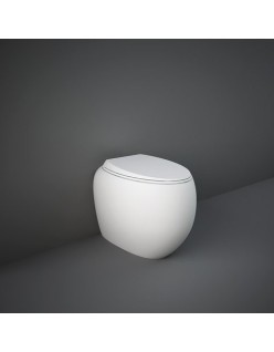 RAK CERAMICS Cloud Miska WC stojąca 56x40 cm, rimless, biały mat