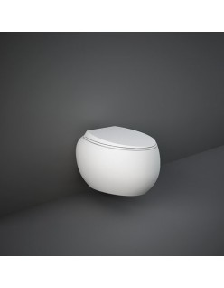 RAK CERAMICS Cloud Miska WC podwieszana 56x40 cm, rimless, biały mat