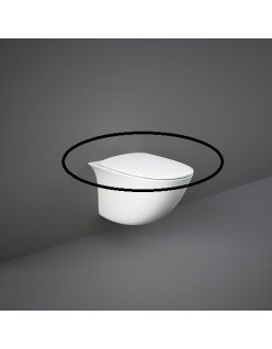 RAK CERAMICS Sensation Deska WC wolnoopadająca, biały połysk