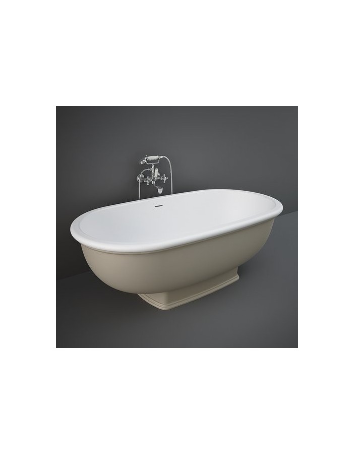RAK CERAMICS Washington Wanna wolnostojąca 156x81 cm, cappuccino mat RAK CERAMICS Washington Wanna wolnostojąca 156x81 cm, cappuccino mat