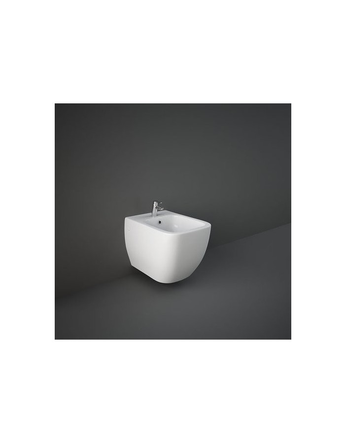 RAK CERAMICS Metropolitan Bidet podwieszany 53x34 cm, biały połysk RAK CERAMICS Metropolitan Bidet podwieszany 53x34 cm, biały połysk