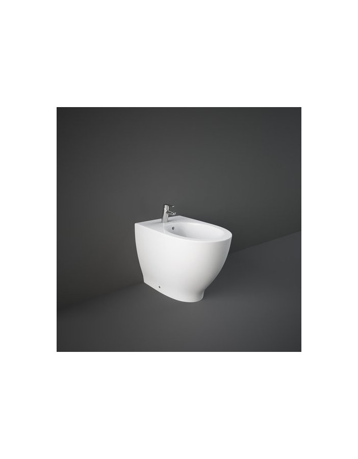 RAK CERAMICS Moon Bidet stojący 56x36 cm, biały połysk RAK CERAMICS Moon Bidet stojący 56x36 cm, biały połysk