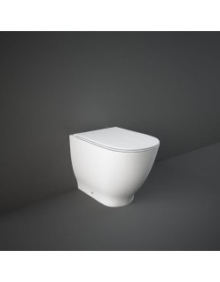 RAK CERAMICS Moon Miska WC stojąca 56x36 cm, rimless, biały połysk