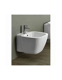 RAK CERAMICS One Bidet podwieszany 52x37 cm, biały połysk