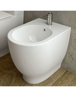 RAK CERAMICS Moon Bidet stojący 56x36 cm, biały połysk