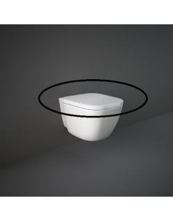 RAK CERAMICS One Deska WC bez wolnego opadu, biały.