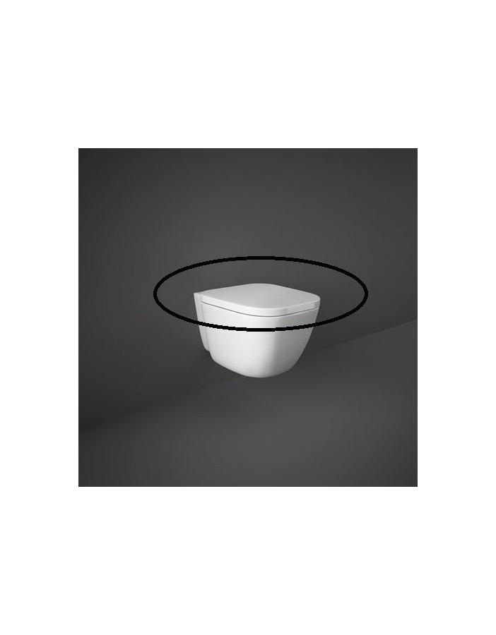 RAK CERAMICS One Deska WC bez wolnego opadu, biały. RAK CERAMICS One Deska WC bez wolnego opadu, biały.
